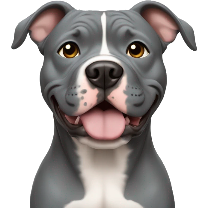 Blue fawn pitbull emoji