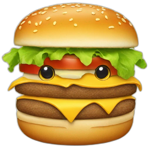 Burger Pommes emoji