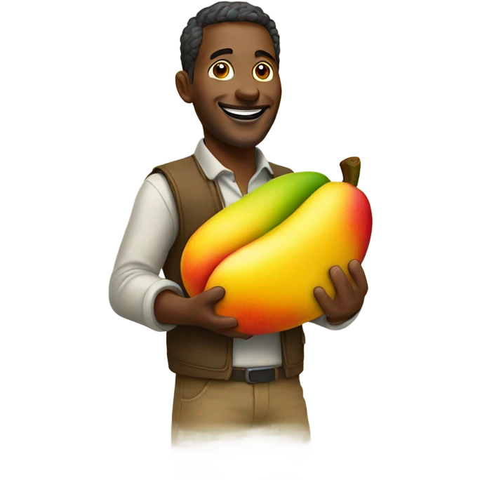 Mango man  emoji