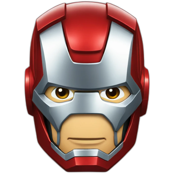 xi jinping Wearing iron man helmet emoji