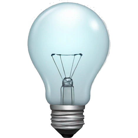 lightbulb emoji