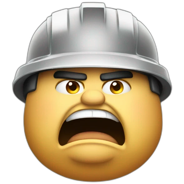 angry fat miner emoji