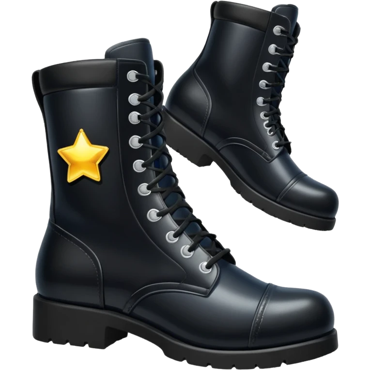 police boots emoji