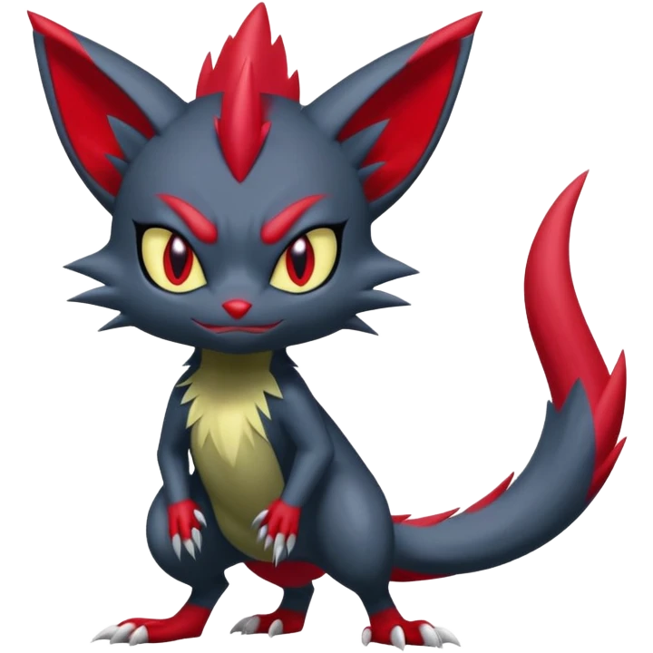  Weavile-Sneasel-hybrid (Full body) emoji