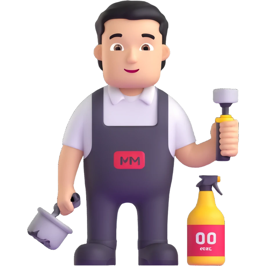 mechanic with grease stains emoji