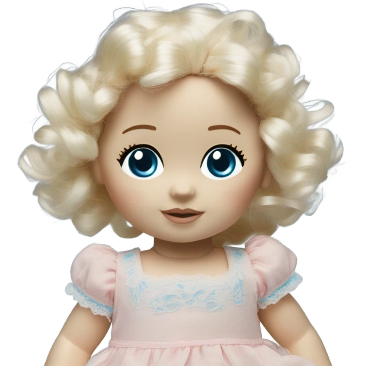 Baby doll emoji