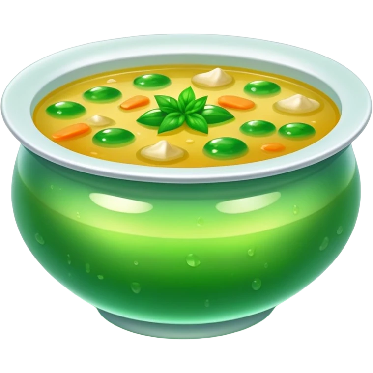 Gelatinous soup  emoji