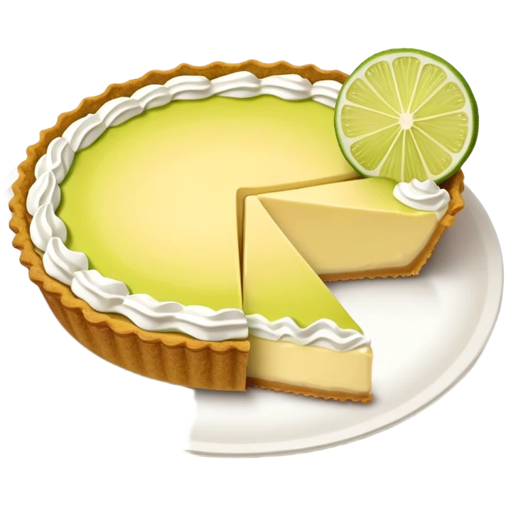 Florida key lime pie emoji