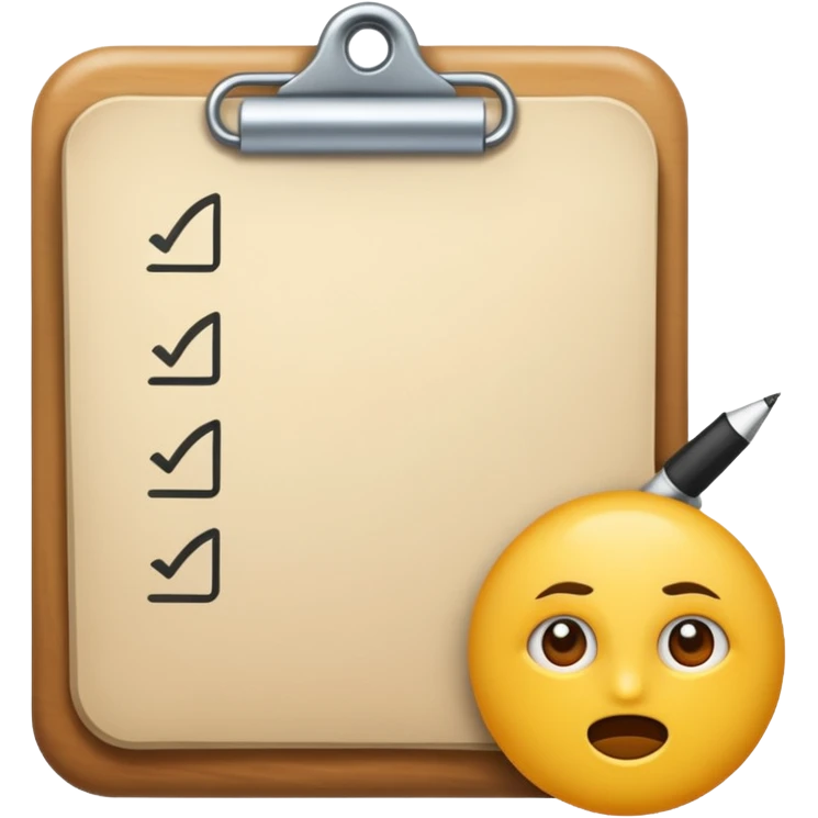 a task that require your attention emoji