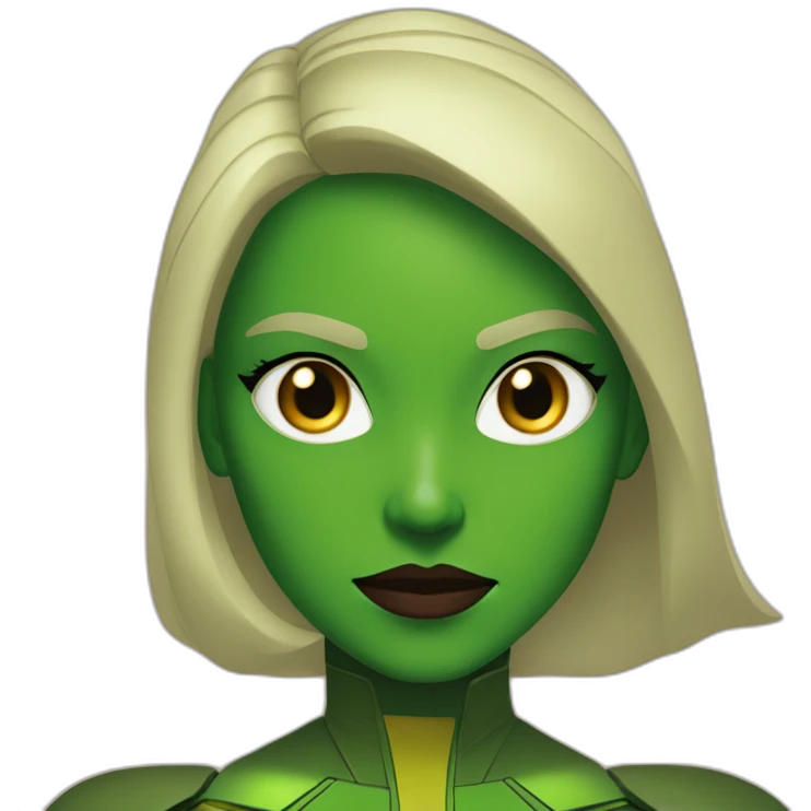 Martian Manhunter girl emoji