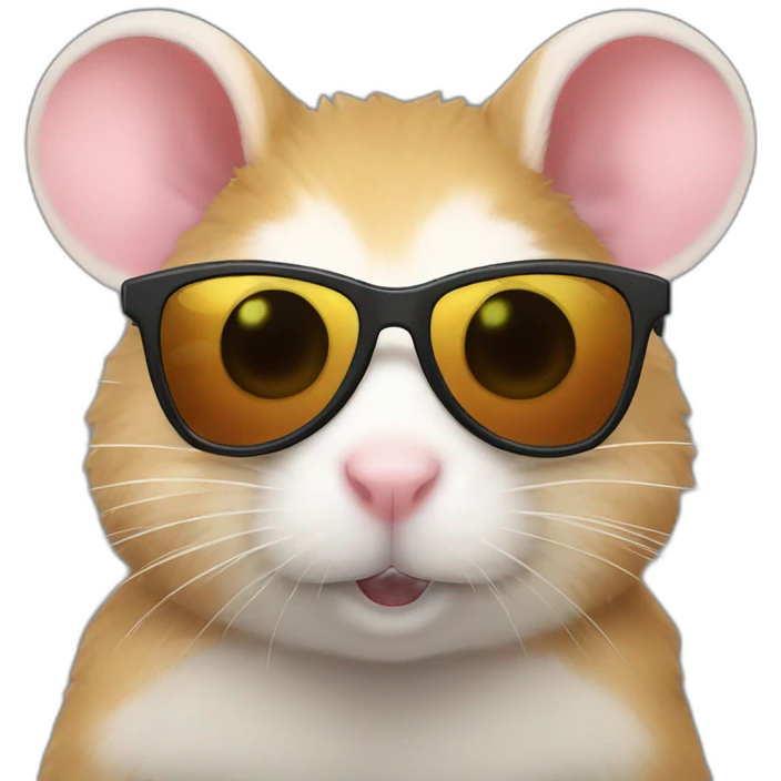 Djungarianhamster-sunglasses emoji