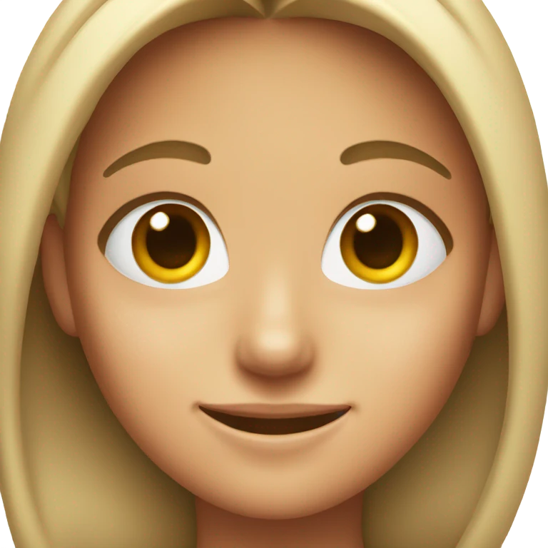 smiling girl with freckles emoji