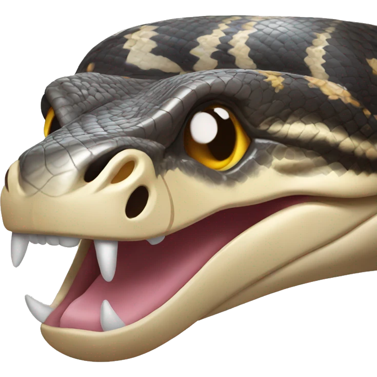 Giant Indian Python Head emoji