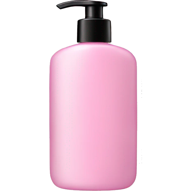 Light pink shower gel emoji