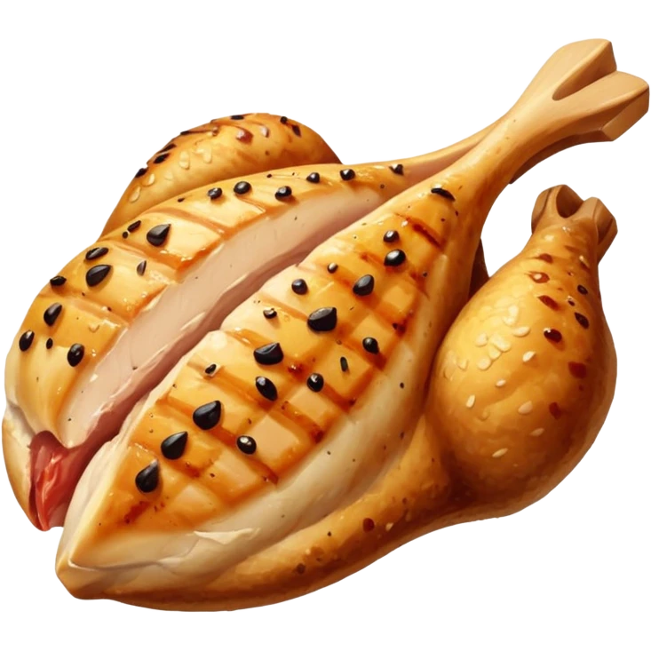 Grilled Chicken breast emoji
