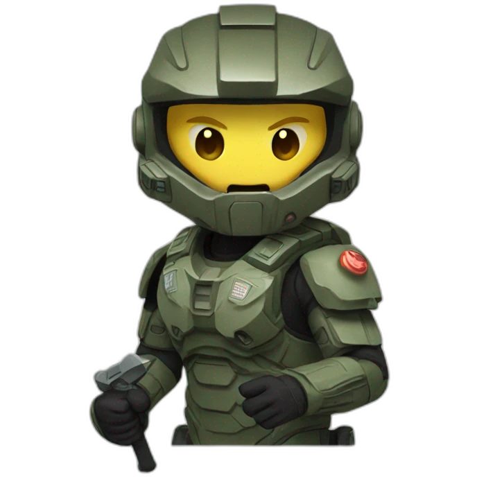 friday 13th and halo combined emoji