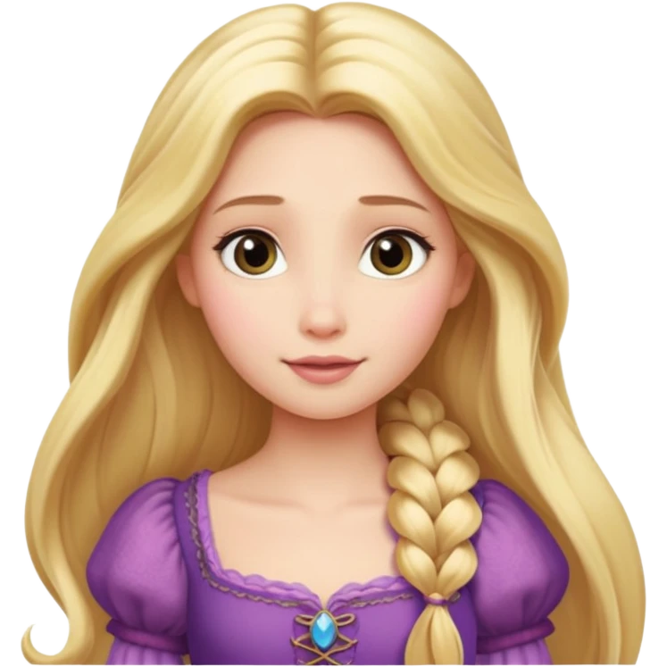 Rapunzel emoji