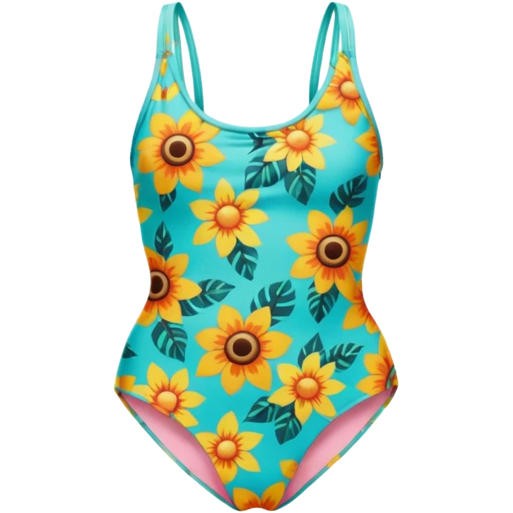 Retro swimsuit emoji