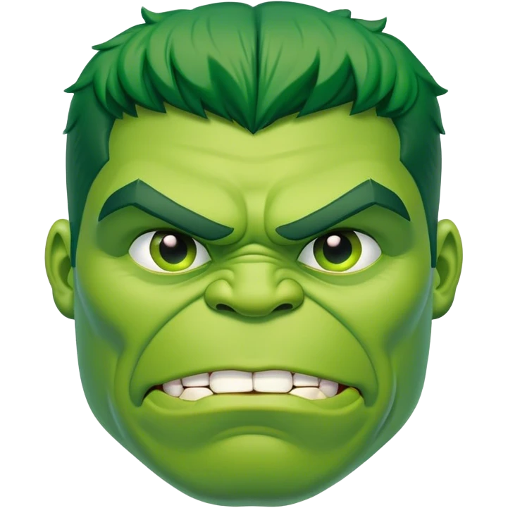 Hulk in love Hulk emoji