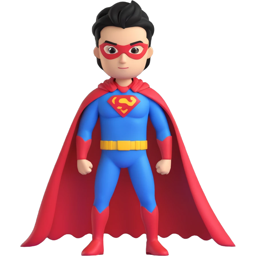 Hair hero emoji