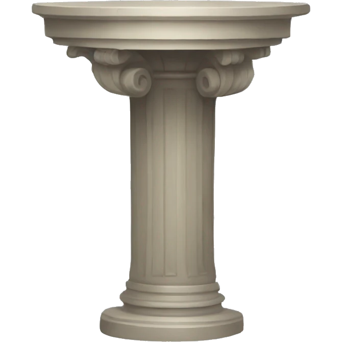 pedestal emoji