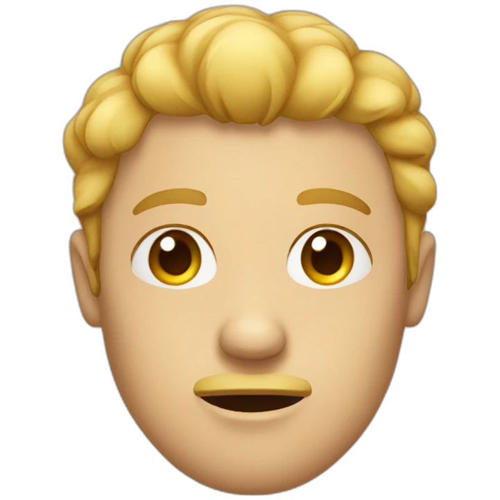face of a person who does not understand emoji