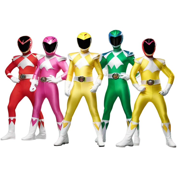 Power rangers emoji