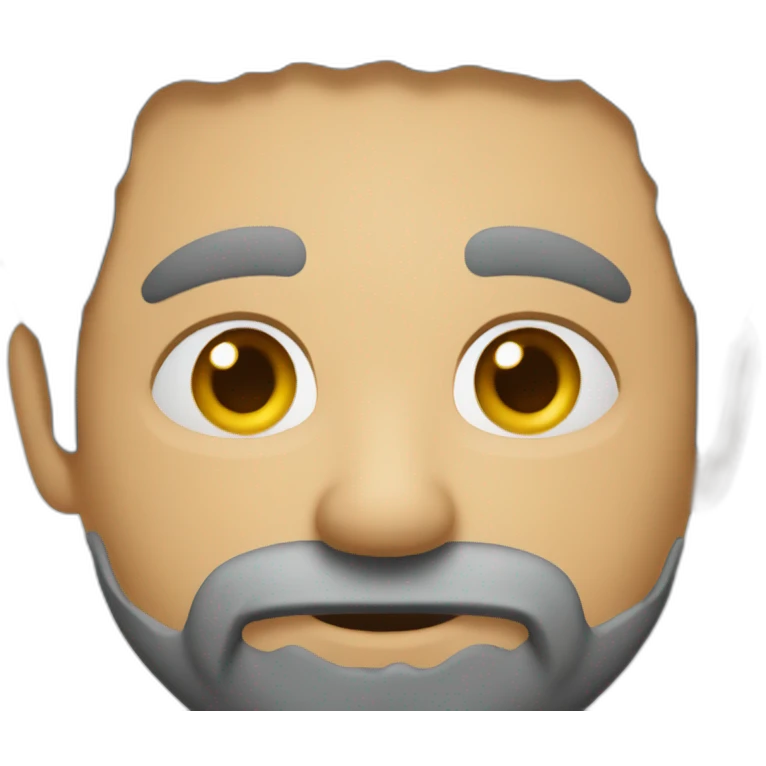 Homme tenant un cœur emoji