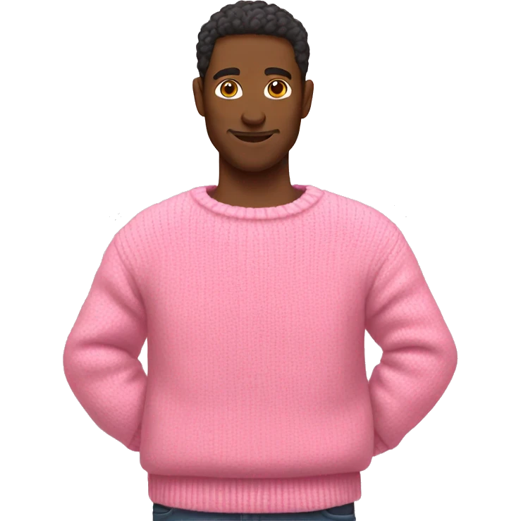 pink sweater emoji