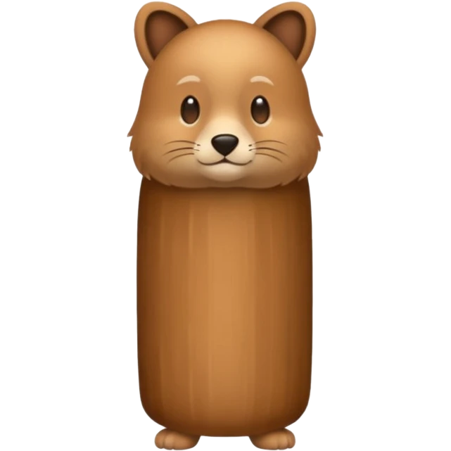 Cylidrical shape animal  emoji