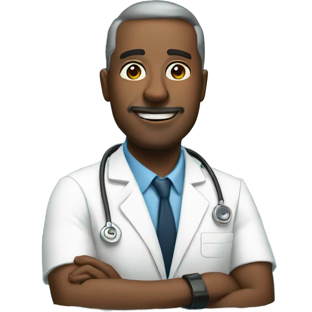 Doc in a pool  emoji