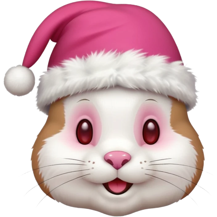 a christmas rabbit emoji