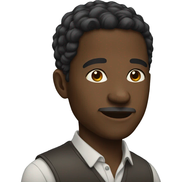 Black person emoji