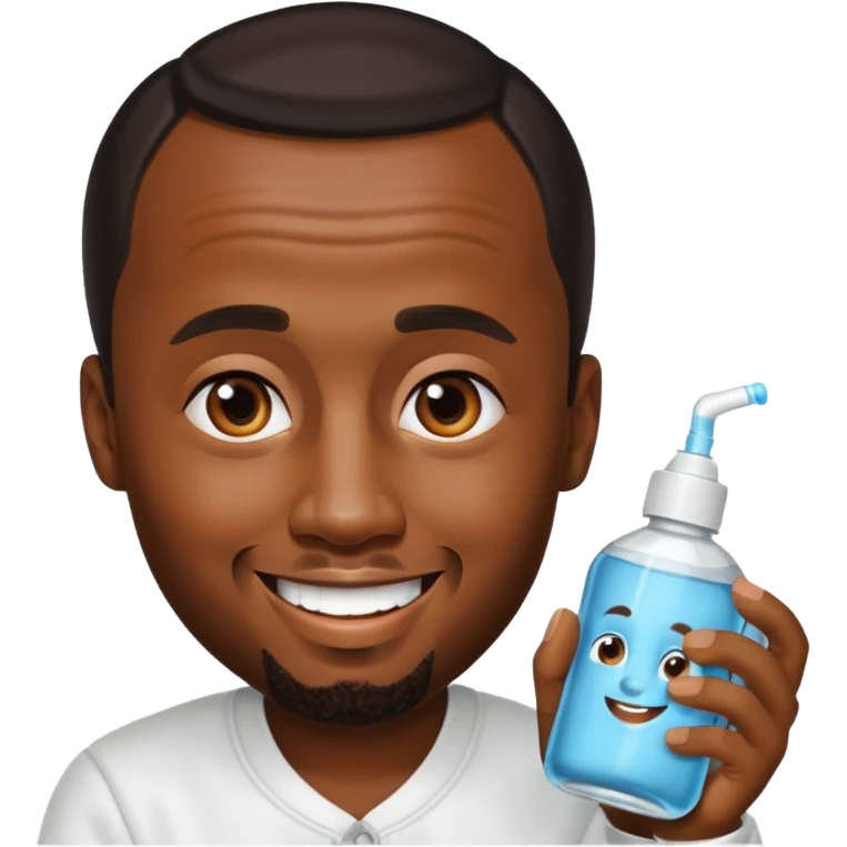 P Diddy with baby oil  emoji