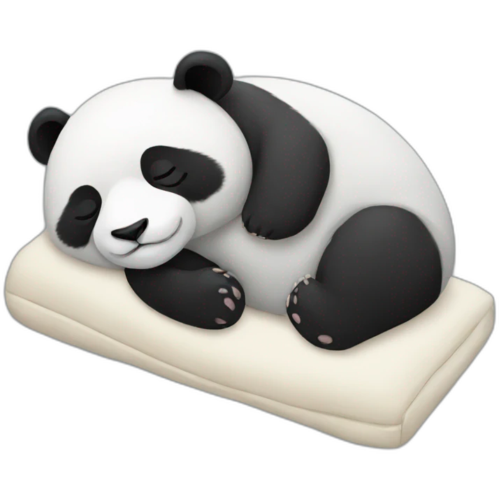 Panda sleep  emoji