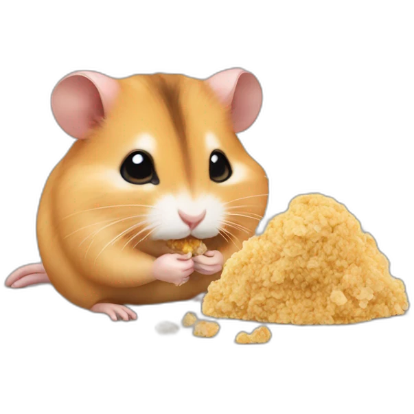 hamsters eating feces emoji