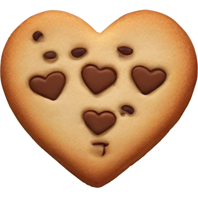heart cookie emoji