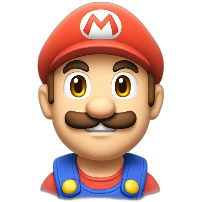 Mario sur peach emoji