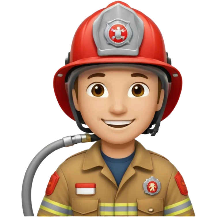 Firefighter with Hose emoji