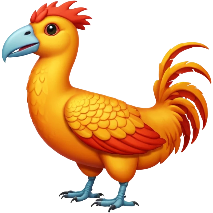 A cockatrice emoji