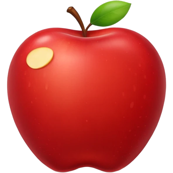liver apple style emoji simple clear emoji