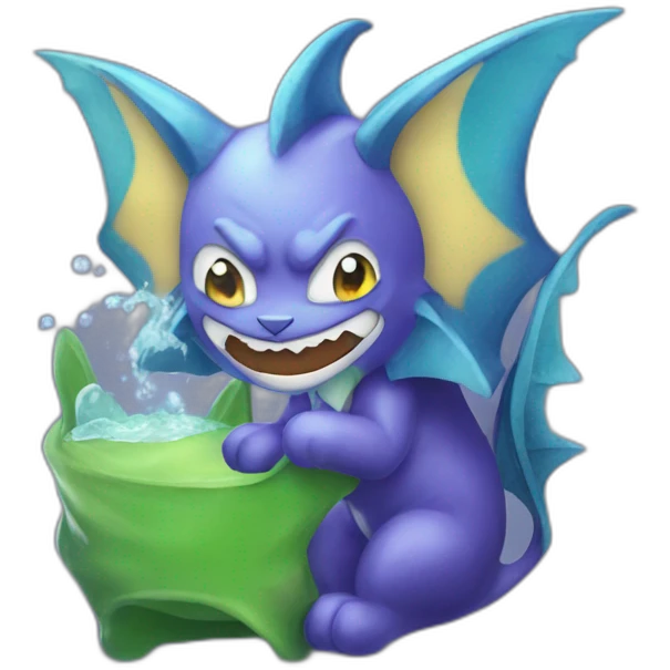 Joker preparing his vaporeon  for bed emoji
