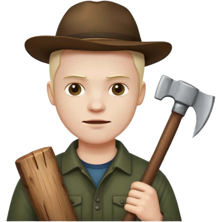 Hatchet man emoji