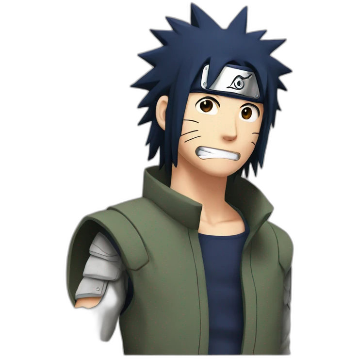 Naruto avec sasuke emoji