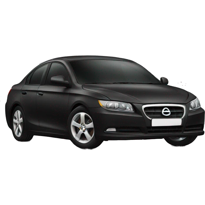 Car black emoji