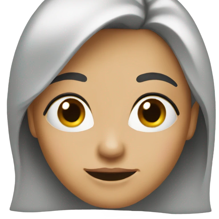Woman blushing emoji