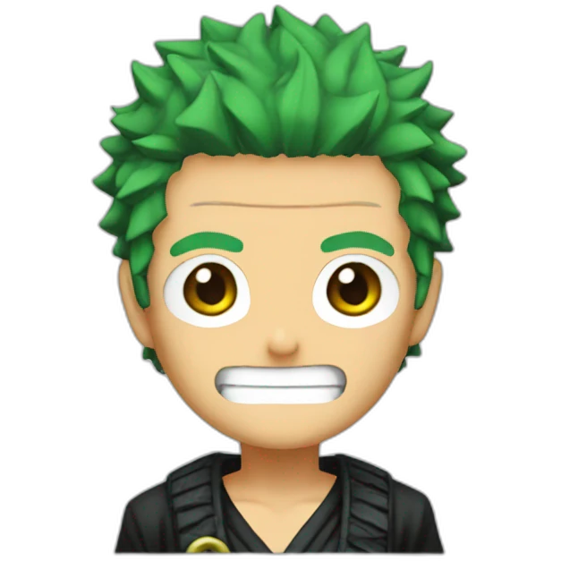 Zoro from one piece emoji