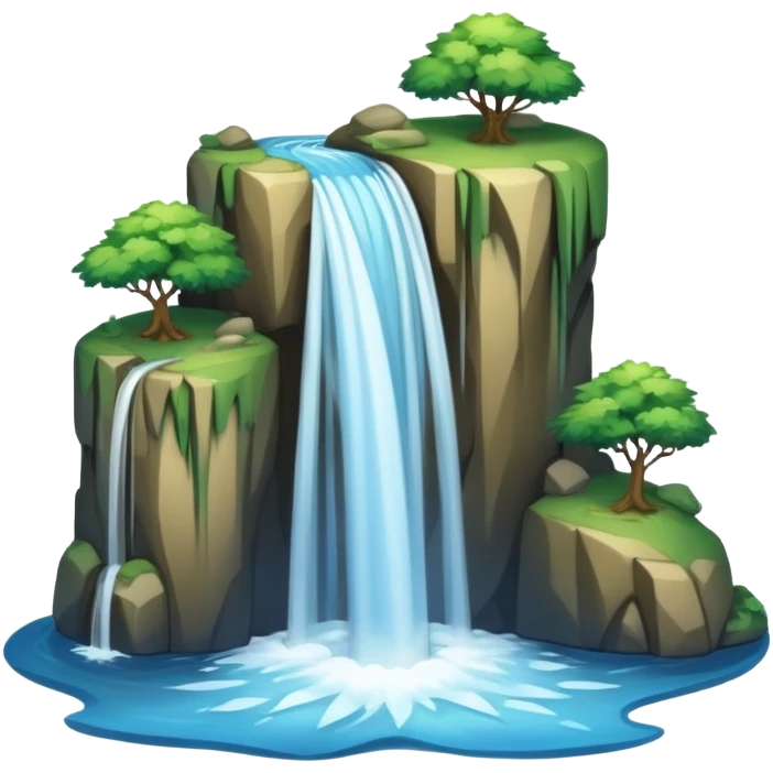 waterfall emoji