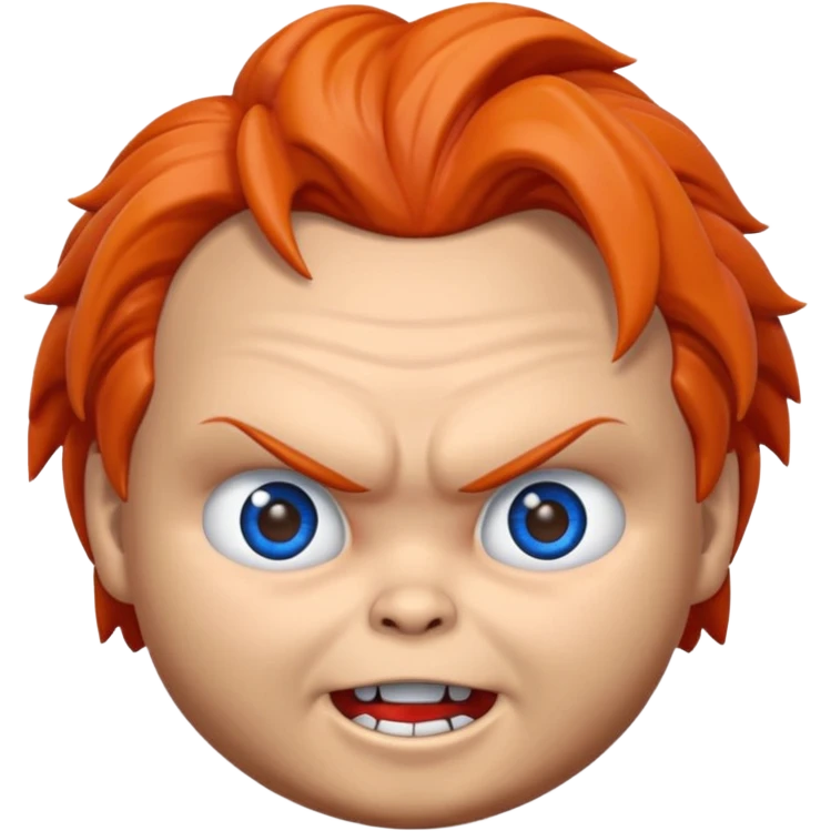 Un emojin de chuky emoji