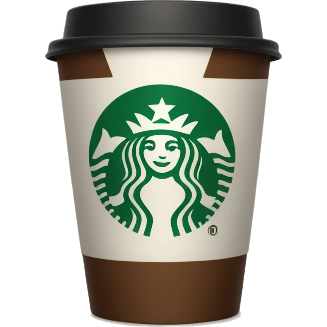 starbucks coffee cup emoji